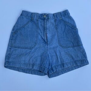 Retro Bill Blass high waisted shorts